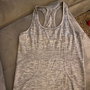 Lululemon gray swiftly tank